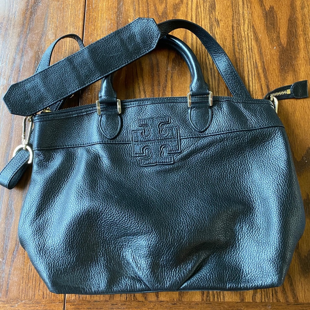 Tory Burch Black Leather Shoulder bag